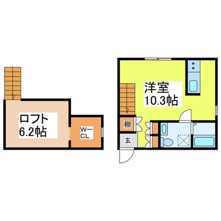 Prima Speranzaの物件間取画像